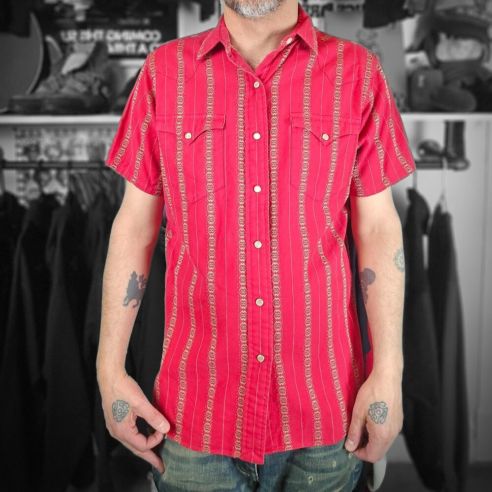 Vintage Polo Ralph Lauren Classic Western SS Button Up - Men's Small